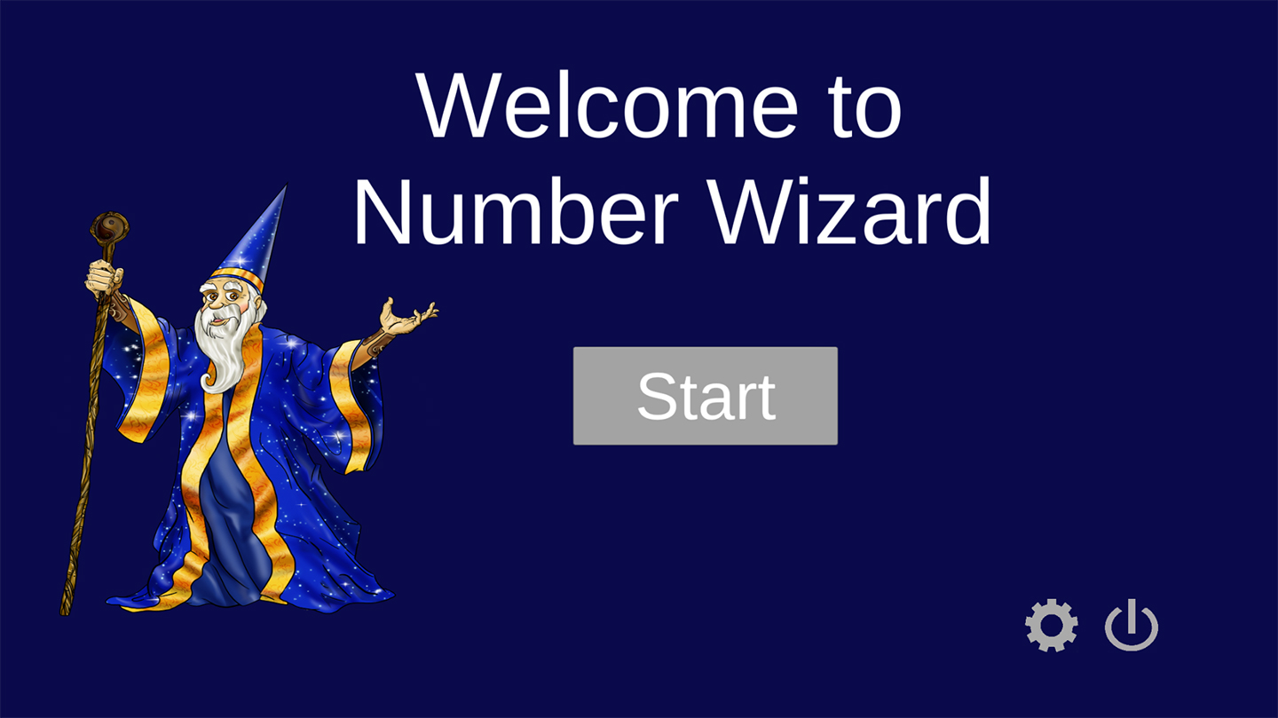 NumberWizard game photo